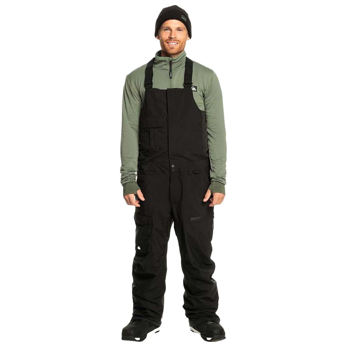 Quicksilver Utility Bib Men's in Black